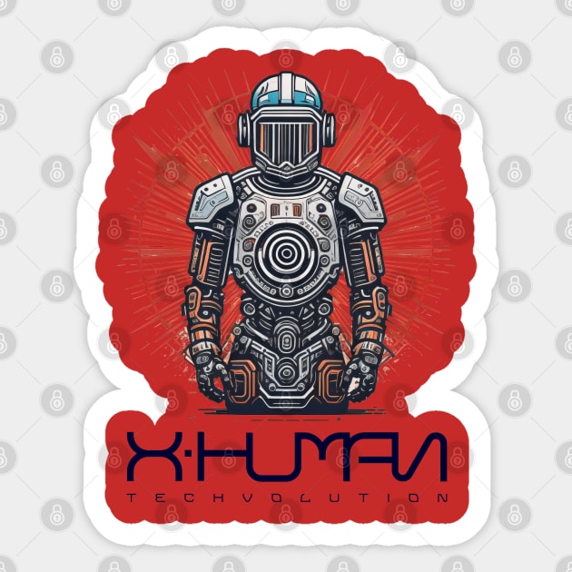 XHuman TechVolution Sticker by imagifa